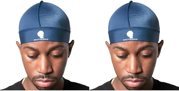 Royalty Headwear Silky Wave Cap for 360, 540 & 720 Waves, Soft Breathable Durag Skull Cap Beanie for Men Main image