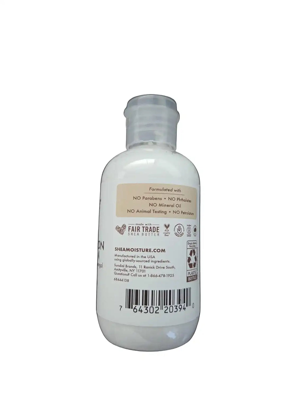 SheaMoisture 100% Virgin Coconut Oil Daily Hydration Body Lotion 3.2 Fl Oz (Pack of 1)