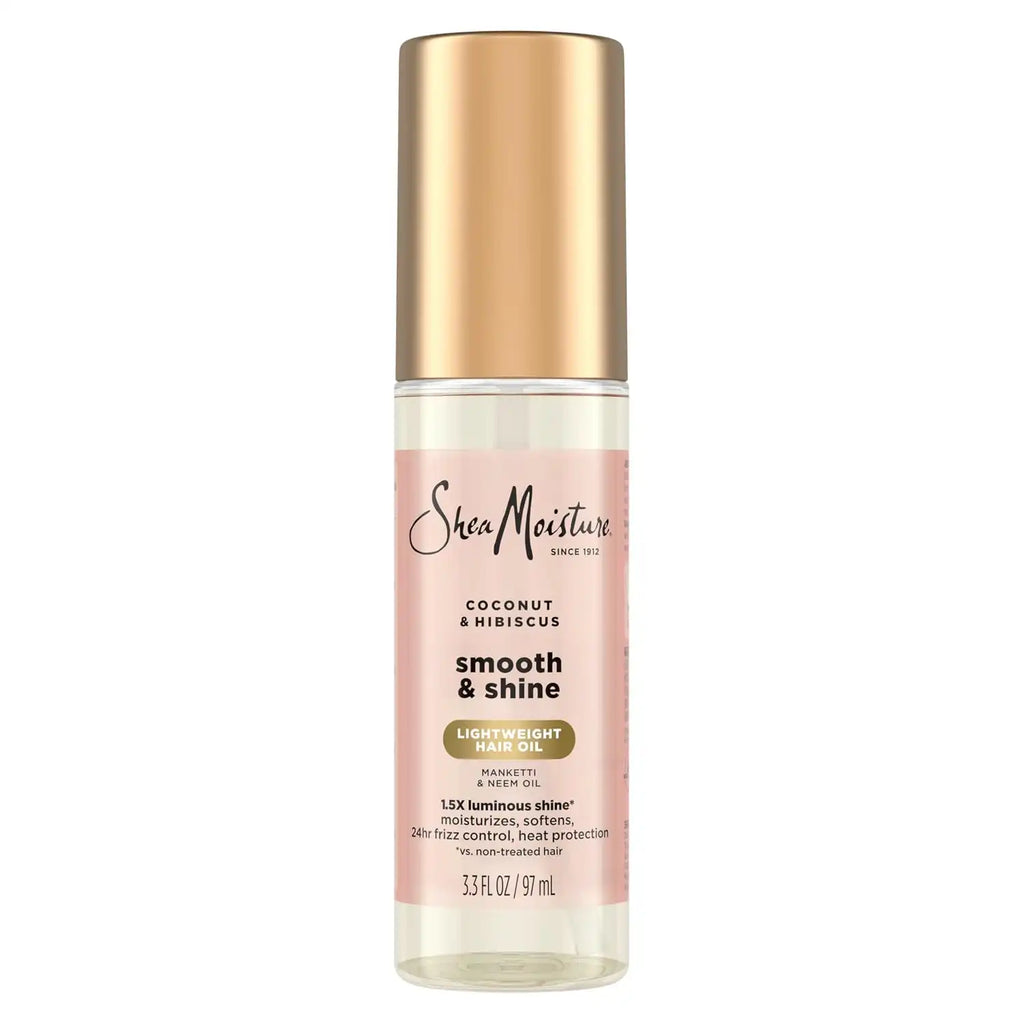 Shea Moisture Coconut & Hibiscus Smooth and Shine Hair Oil 3.3oz