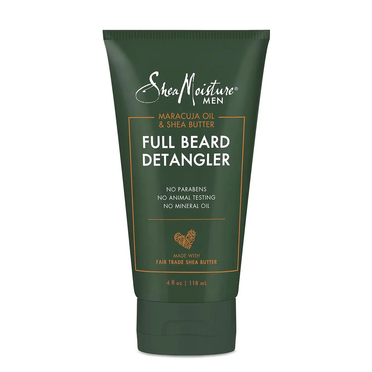 SheaMoisture Beard Conditioner, Full Beard Detangler for Full Beards, Maracuja Oil and Shea Butter, Paraben Free, 4 oz Main image