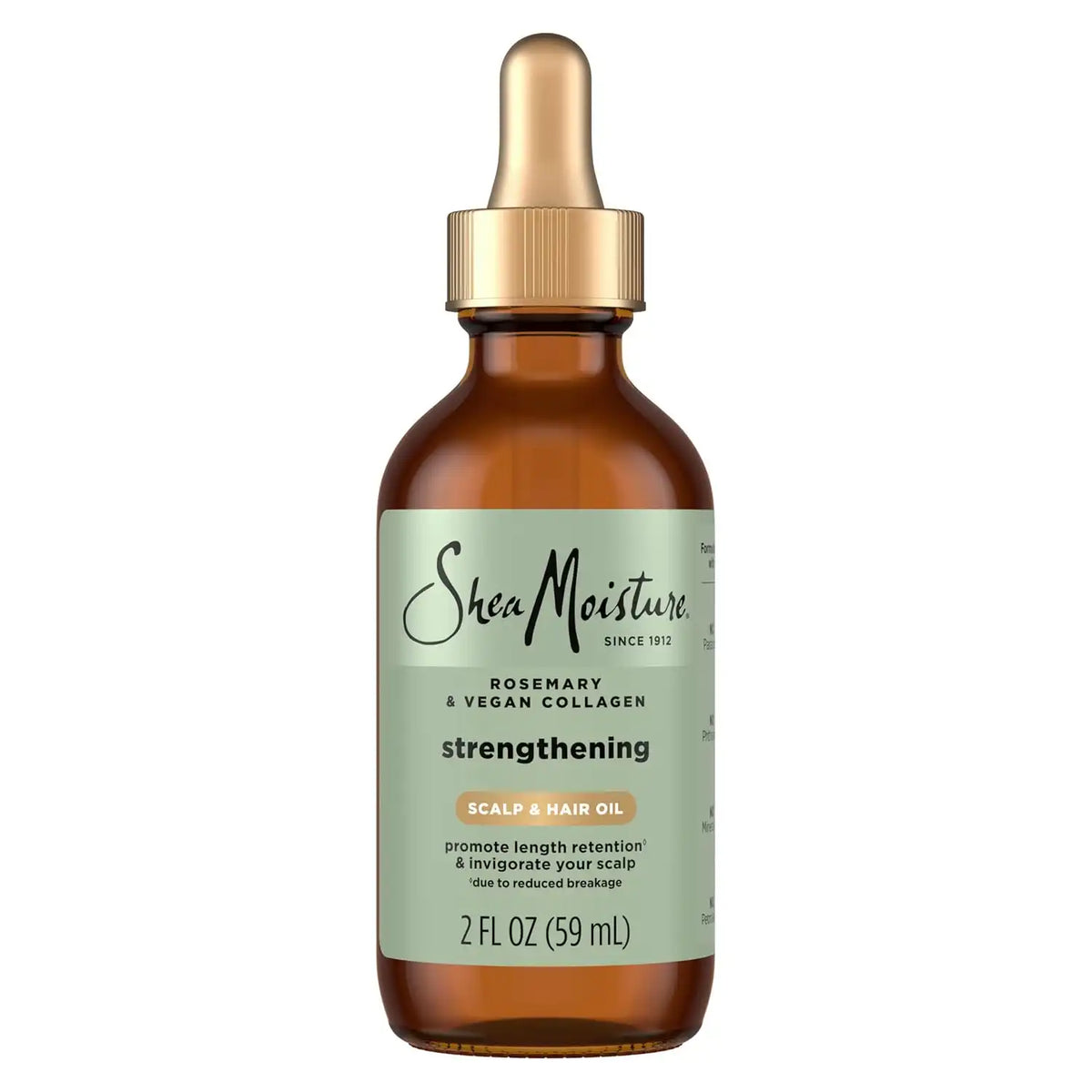 Shea Moisture Strengthening Scalp & Hair Oil Rosemary & Collagen 2oz Main image