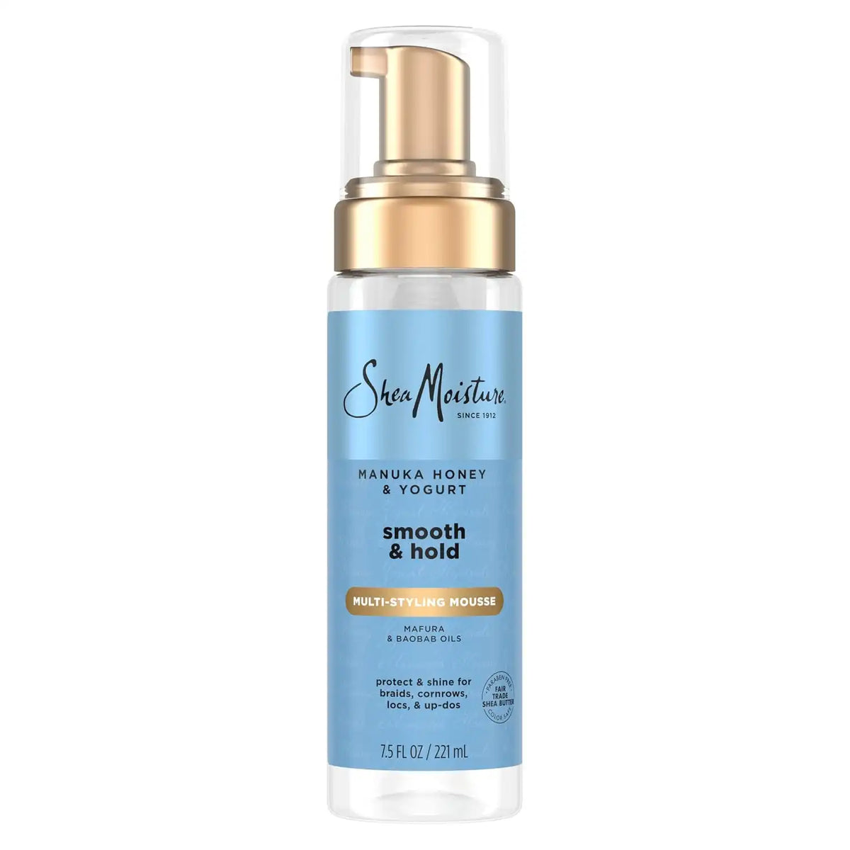 Shea Moisture Manuka Honey & Yogurt Styling Mousse 7.5oz Main image