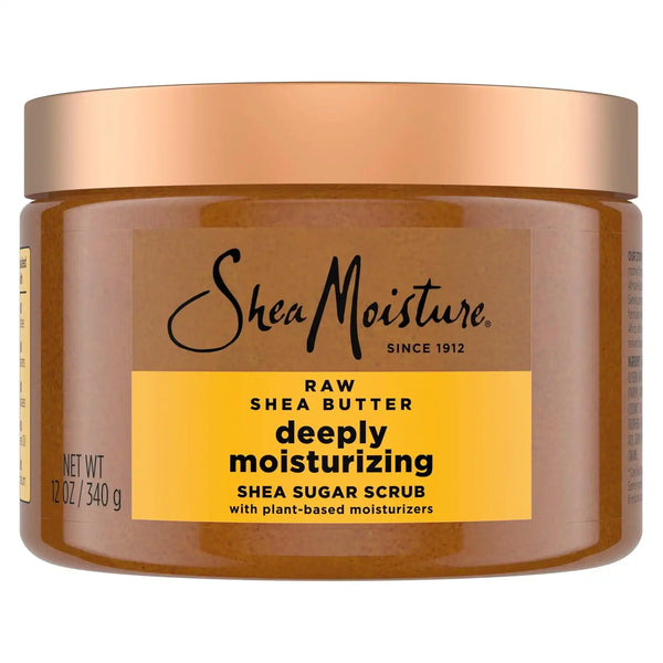 SheaMoisture Shea Sugar Body Scrub Raw Shea Butter 12 FO