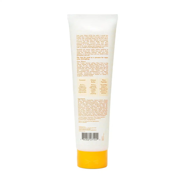 SheaMoisture Coconut Custard Curl Defining Cream - Make It Last Wash N' Go Primer, Enhancer & Detangler for Wavy & Curly Hair, Organic Shea Butter, 10.3 Oz