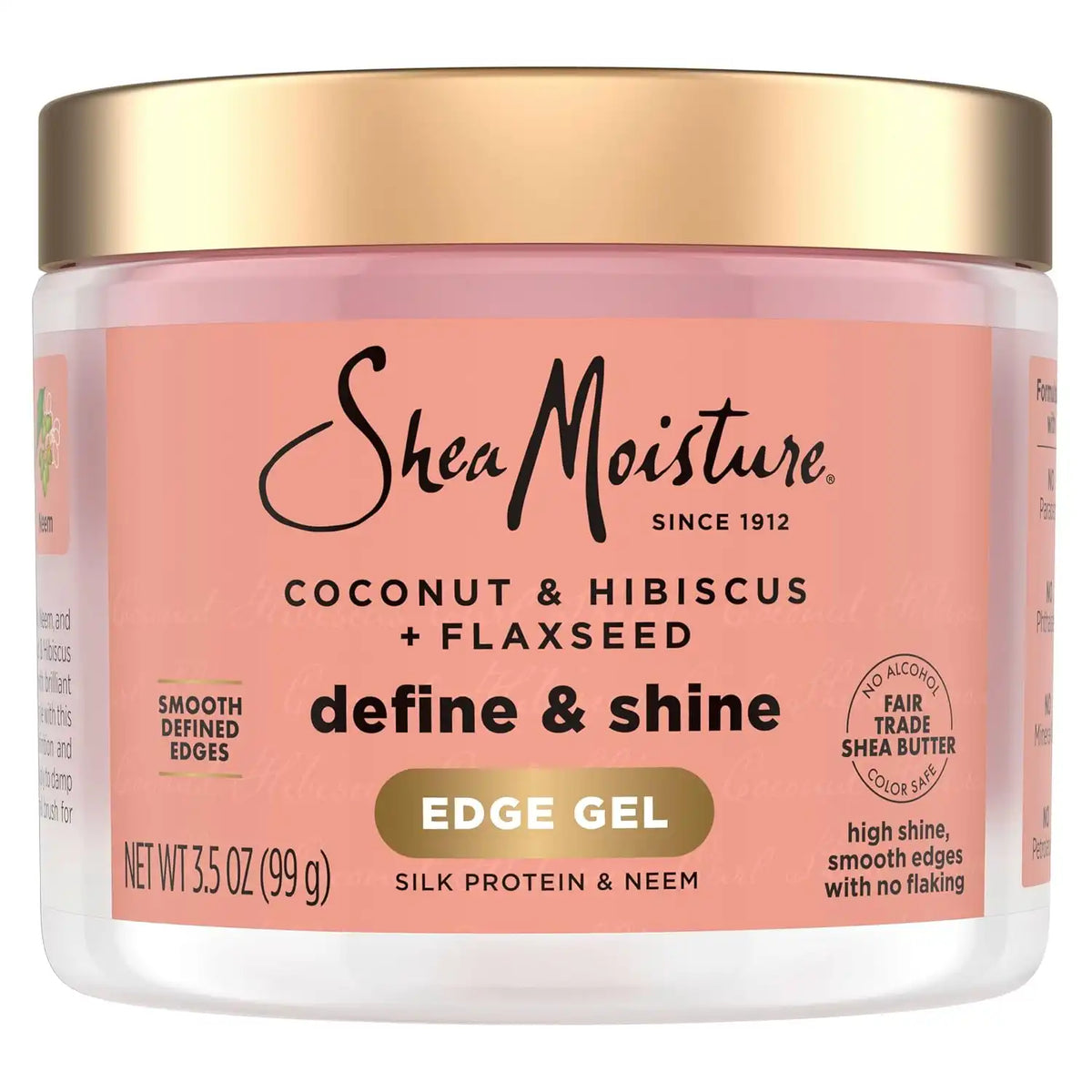 Shea Moisture Coconut & Hibiscus Define & Shine Edge Gel 3.5oz Main image