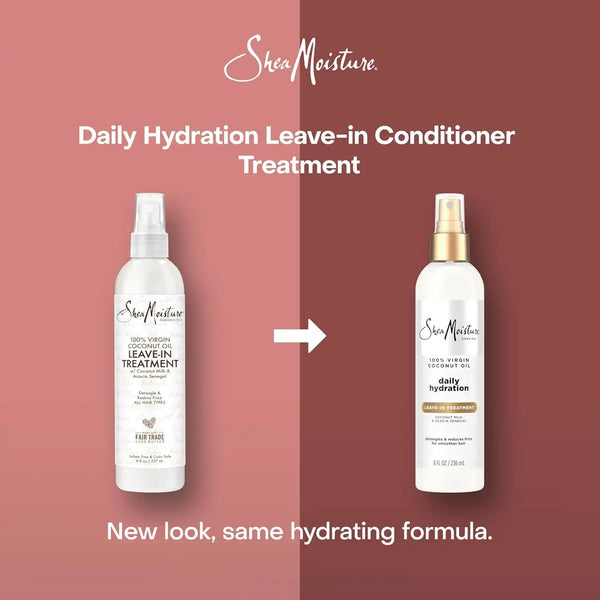 Shea Moisture 100% Virgin Coconut Oil Leave-in Treatment, 8 Ounce