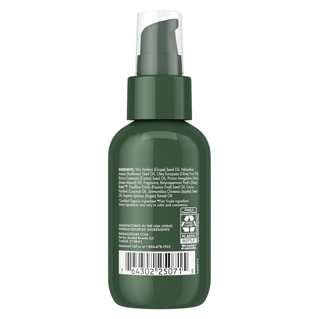 SheaMoisture Beard Conditioning Oil for a Full Beard Maracuja Oil and Shea Butter to Moisturize and Soften 3.2 oz