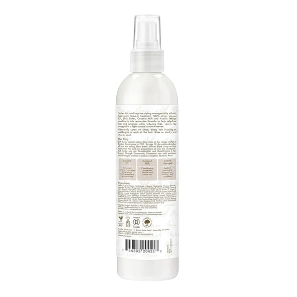 Shea Moisture 100% Virgin Coconut Oil Leave-in Treatment, 8 Ounce