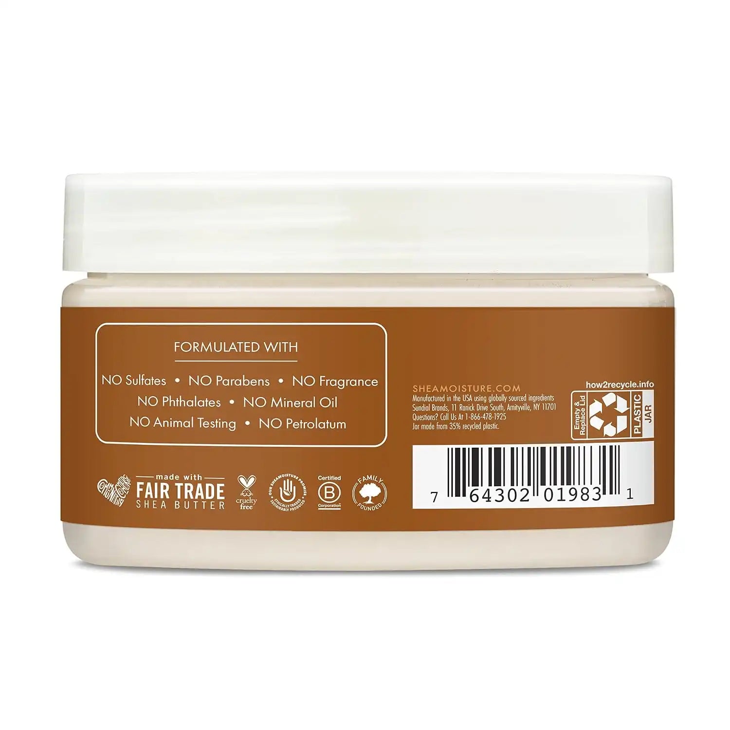 SheaMoisture Even and Radiant Face Cleanser For Uneven Skin Tone and Dark Spots 3-in-1 Cleansing Balm With Raw Honey 3.2 oz Secondary image