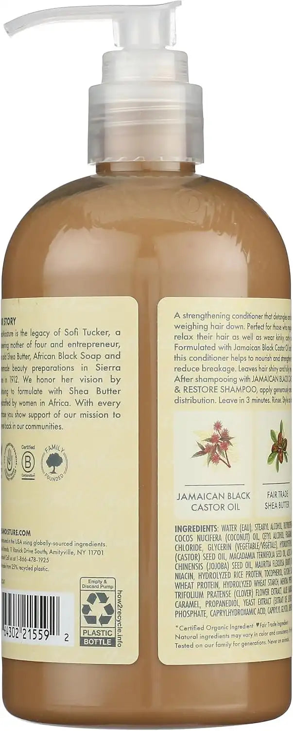 Shea Moisture Jamaican Black Castor Oil Conditioner 13oz Secondary image
