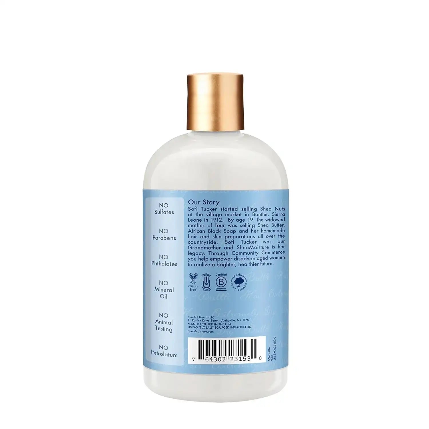 SheaMoisture Shampoo Hydrate and Repair for Damaged Hair with Manuka Honey and Shea Butter 13 oz Secondary image