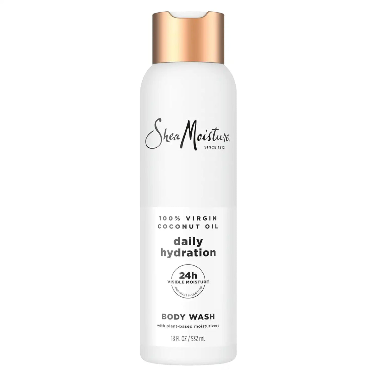 Shea Moisture Virgin Coconut Oil Body Wash Nourish and Replenish Skin 18 oz Main image