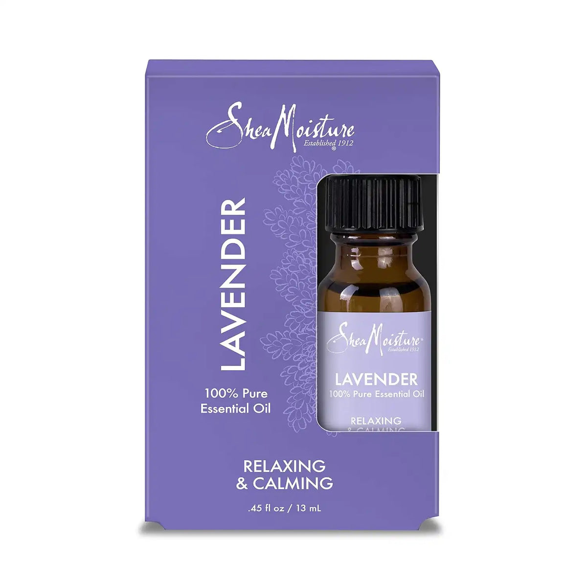 SheaMoisture Body Oil for Dry Skin Made with 100% Pure Essential Oil Lavender Skin Oil 0.45oz Main image