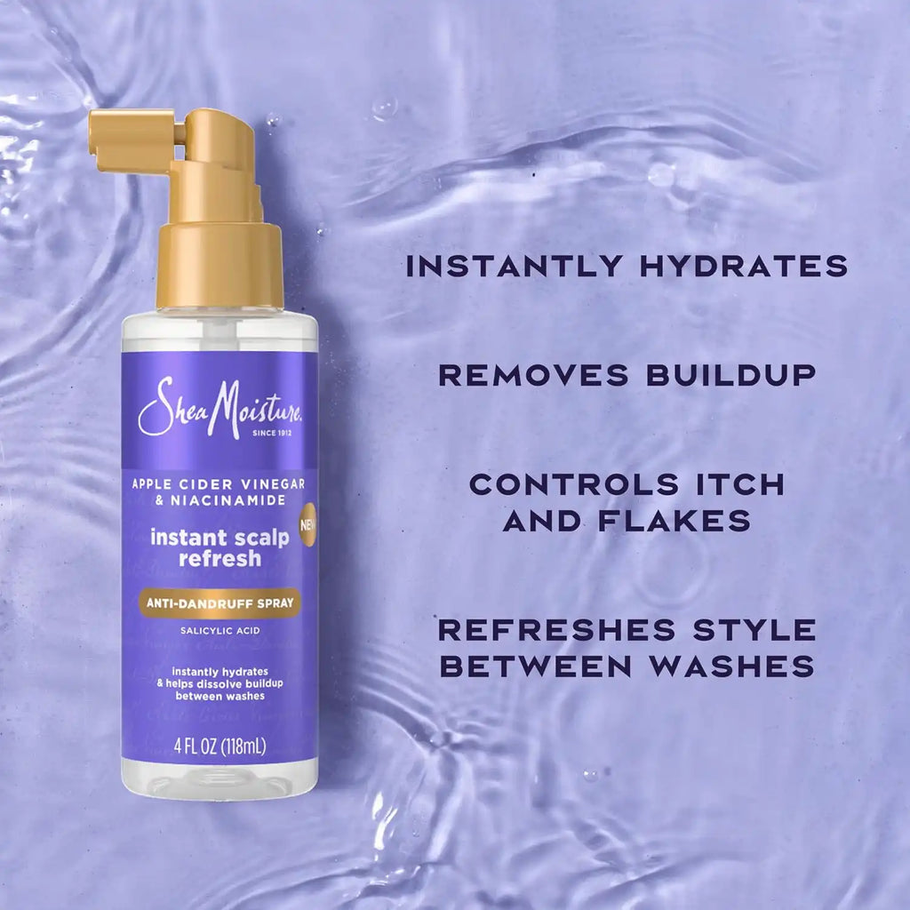 Shea Moisture Dandruff Treatment Instant Scalp Refresh Spray 4oz