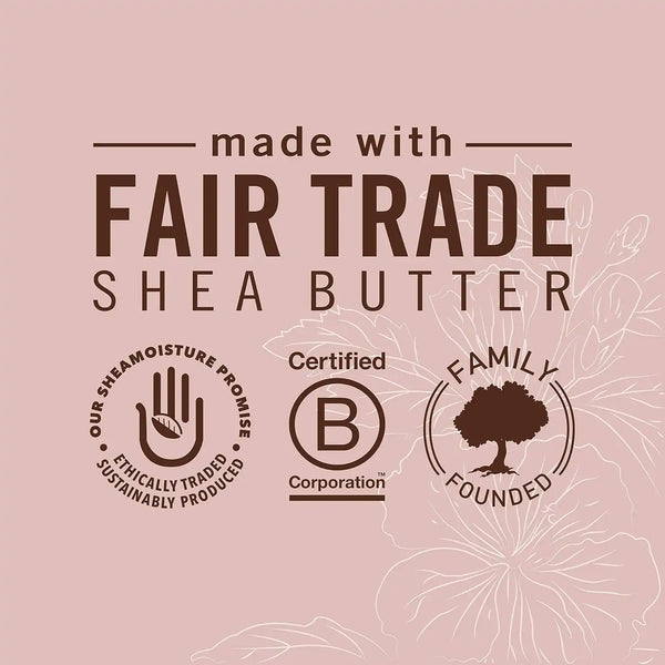 SheaMoisture Shampoo Coconut and Hibiscus,for Thick,Curly Hair,to Cleanse & Hydrate,24 oz,(Pack of 2)