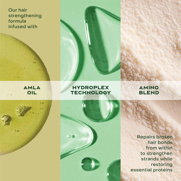 SheaMoisture Bond Repair Leave-In Conditioner Amla Oil Protects Against Damage, Strengthens With Hydroplex Technology For Less Breakage With Restorative HydroPlex Infusion 11FlOz, (Pack of 2)
