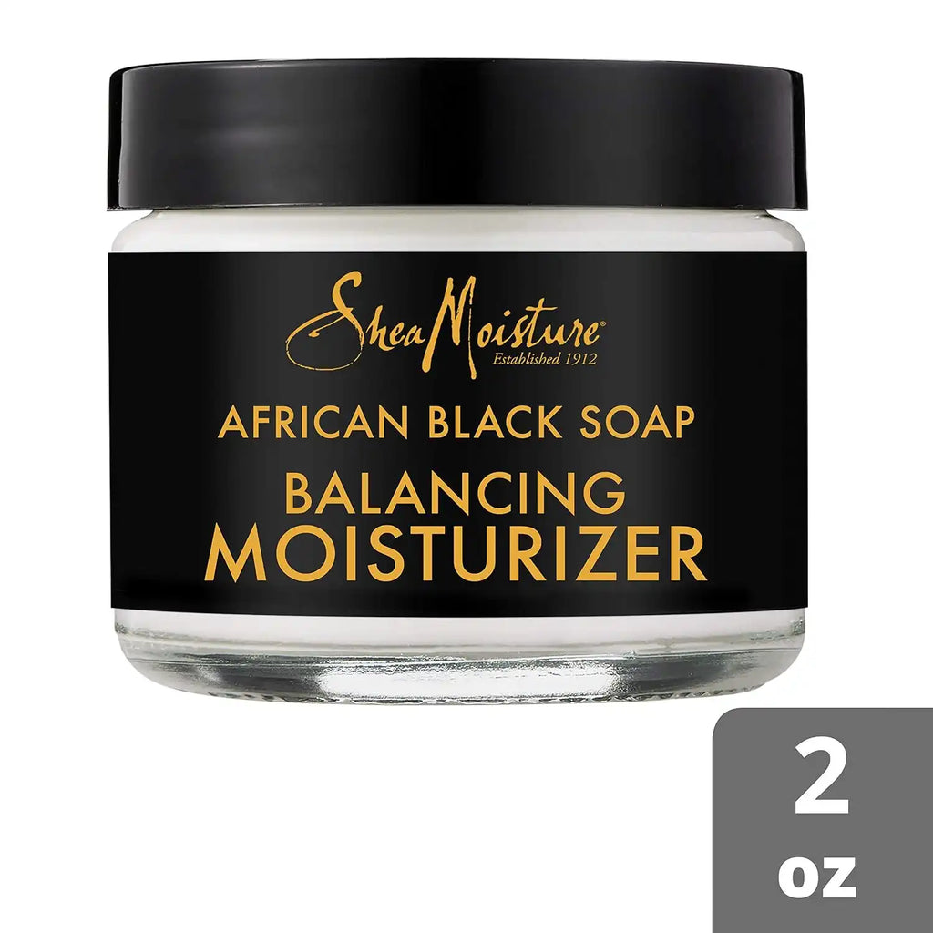 Shea Moisture Balancing Moisturizer African Black Soap 2 oz