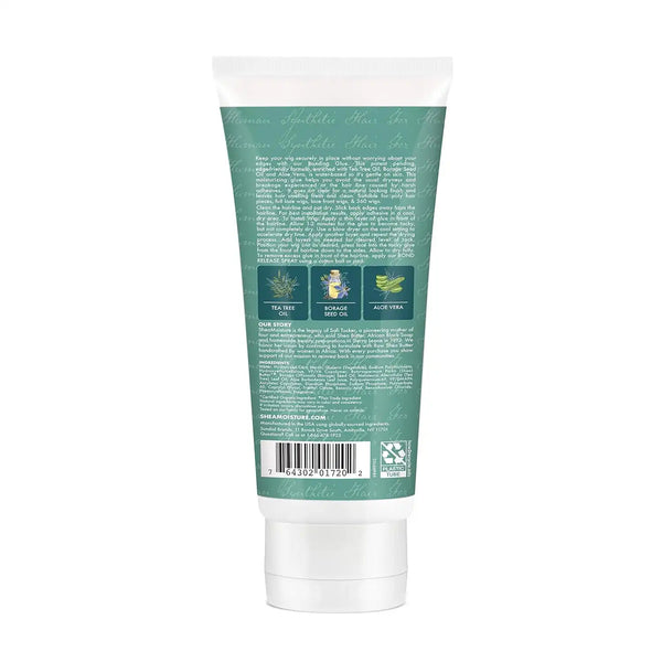 SheaMoisture Bonding Glue Hair Cream for Wig and Weave, Tea Tree and Borage Seed Water-Based Hair Product, 6.3 Ounce